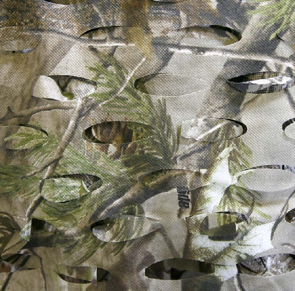 Camouflage material: Leafcut Scrim APG Woods